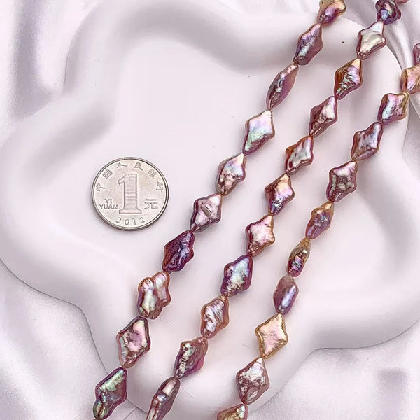 Purple Baroque Pearl Beads-ToShay.org