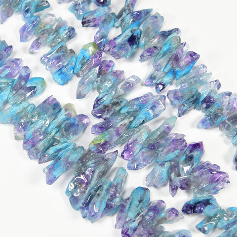 Blue Quartz Amethyst Beads-ToShay.org