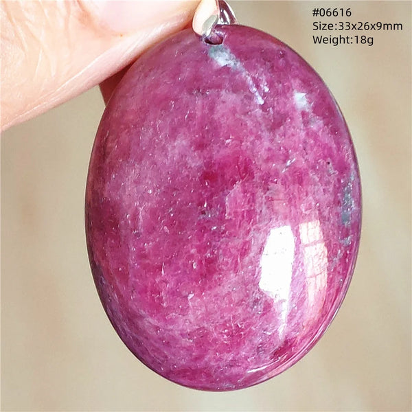 Red Ruby Zoisite Pendant-ToShay.org