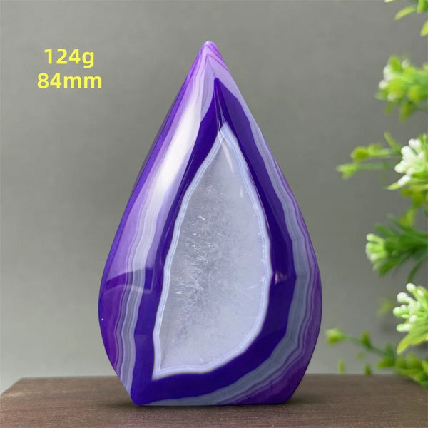 Purple Agate Torch-ToShay.org