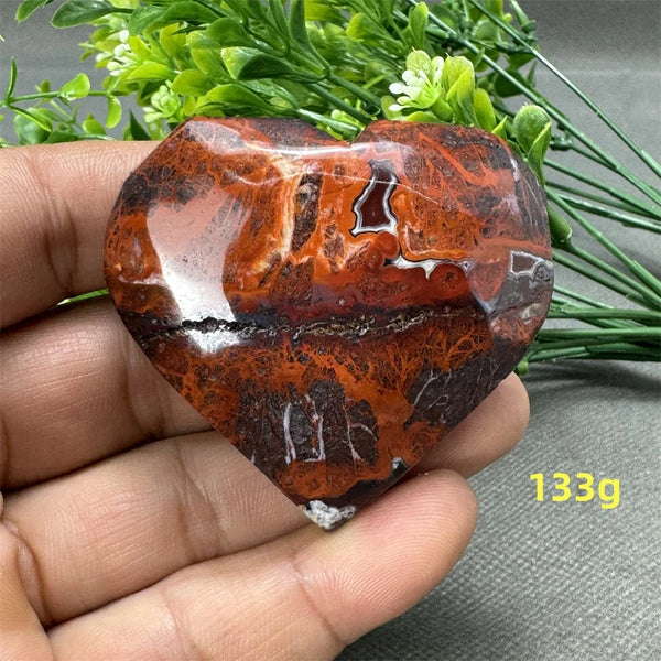 Red Agate Heart-ToShay.org