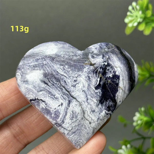 Purple Malachite Heart-ToShay.org