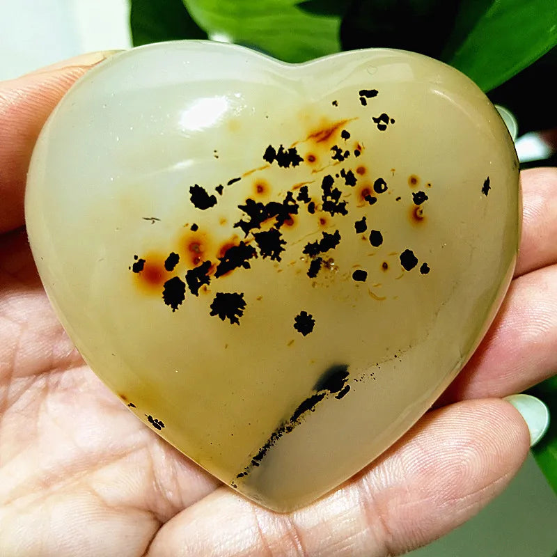 Green Moss Agate Heart-ToShay.org