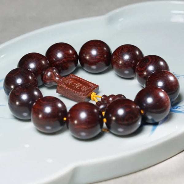 Purple Pear Wood Bracelet-ToShay.org