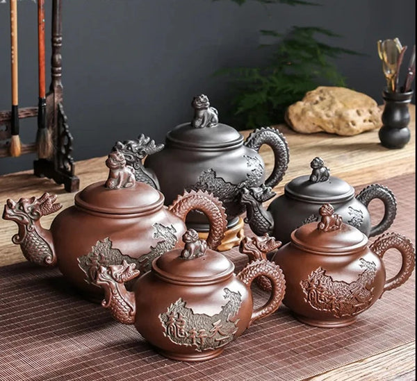 Dragon Clay Teapots-ToShay.org