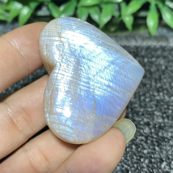 Blue Moonstone Heart-ToShay.org