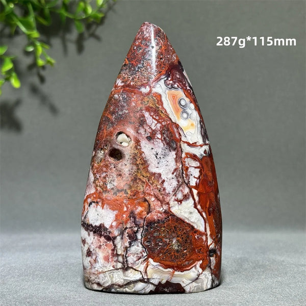 Red Agate Torch-ToShay.org