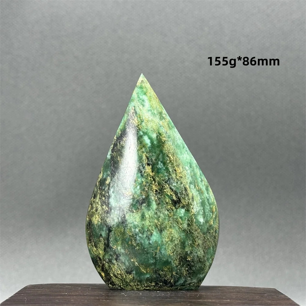Green Emerald Jasper Torch-ToShay.org