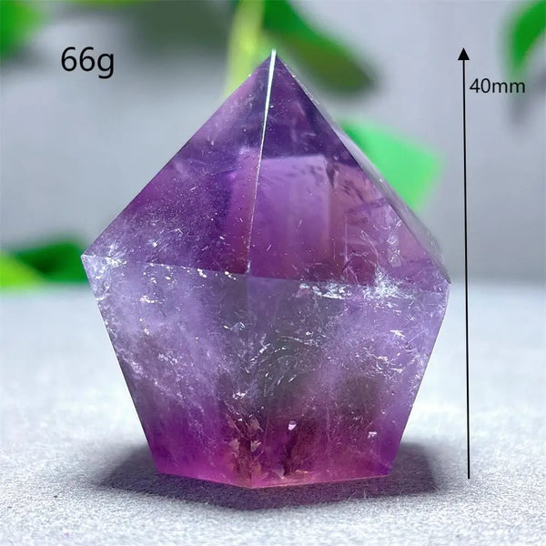 Purple Amethyst Wand Point-ToShay.org