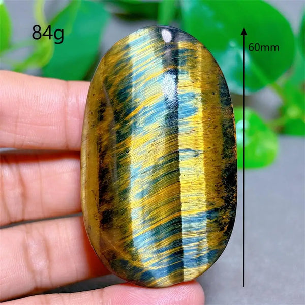 Blue Yellow Tiger Eye-ToShay.org