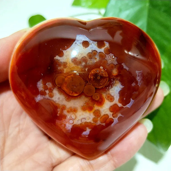 Red Agate Heart-ToShay.org