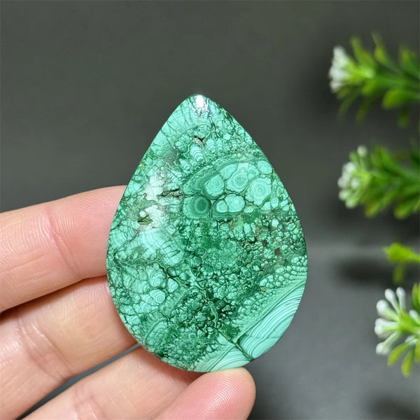 Green Malachite Pendant-ToShay.org