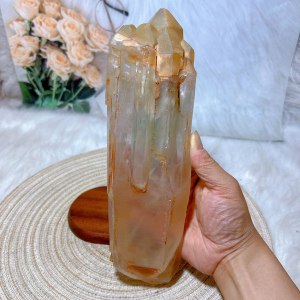 Clear Garden Quartz Crystal-ToShay.org