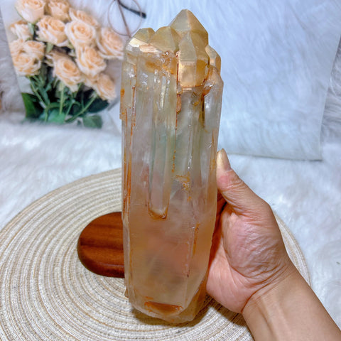 Clear Garden Quartz Tower-ToShay.org