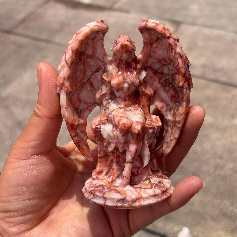 Red Network Stone Angel-ToShay.org