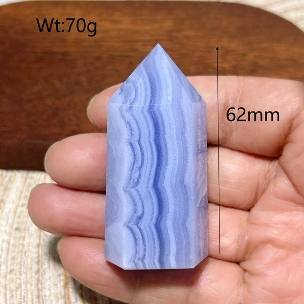 Blue Lace Agate Point-ToShay.org