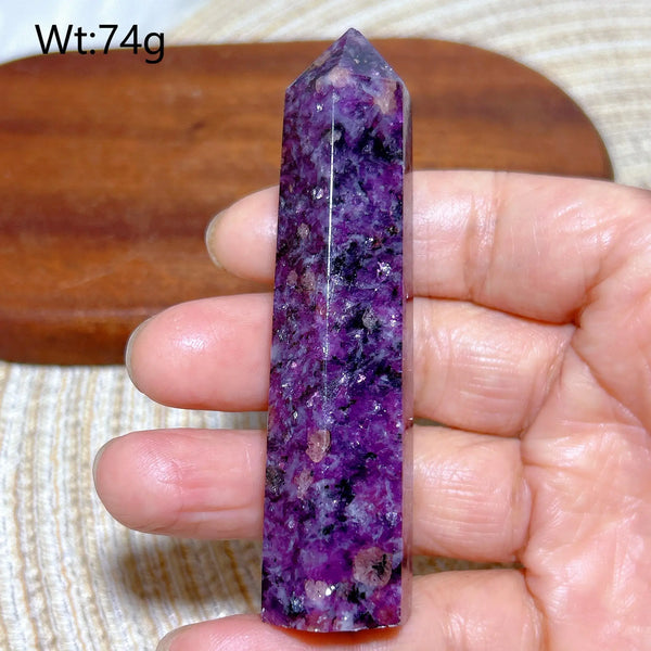 Purple Lepidolite Point-ToShay.org