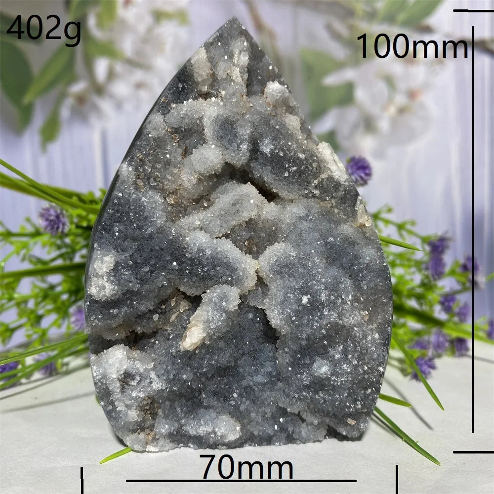Grey Sphalerite Crystal Cluster-ToShay.org