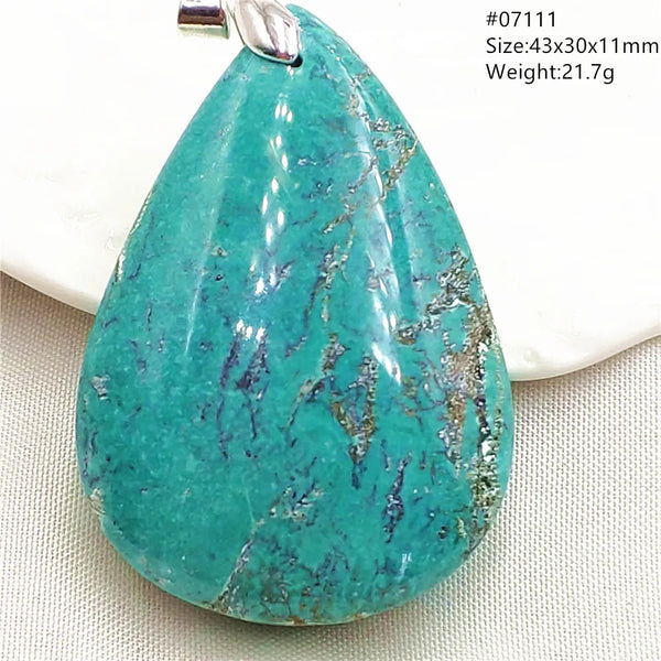 Green Turquoise Pendant-ToShay.org