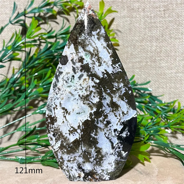 Green Moss Agate Flame-ToShay.org