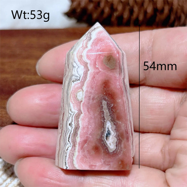 Pink Rhodochrosite Point-ToShay.org