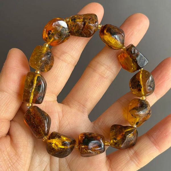 Yellow Amber Bracelet-ToShay.org
