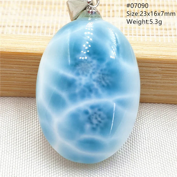 Blue Larimar Pendant-ToShay.org