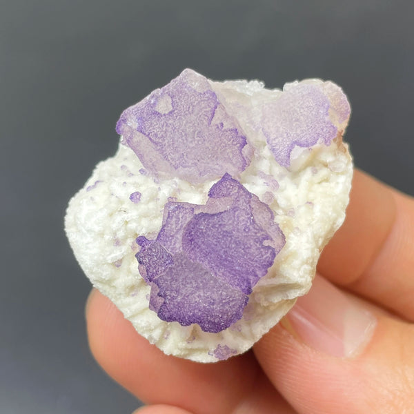 Purple Fluorite Crystal-ToShay.org
