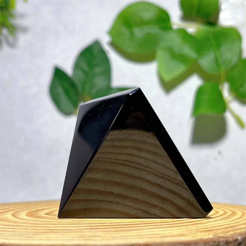 Black Obsidian Pyramid-ToShay.org