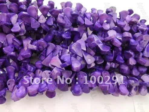 Purple Violet Coral Beads-ToShay.org