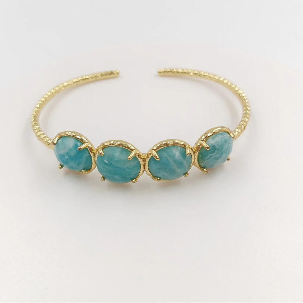 Mixed Crystal Cuff Bracelets-ToShay.org