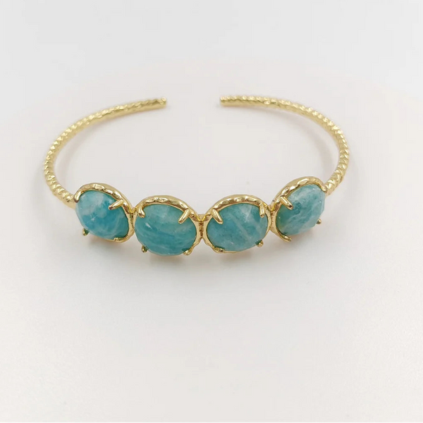 Mixed Crystal Cuff Bracelets-ToShay.org