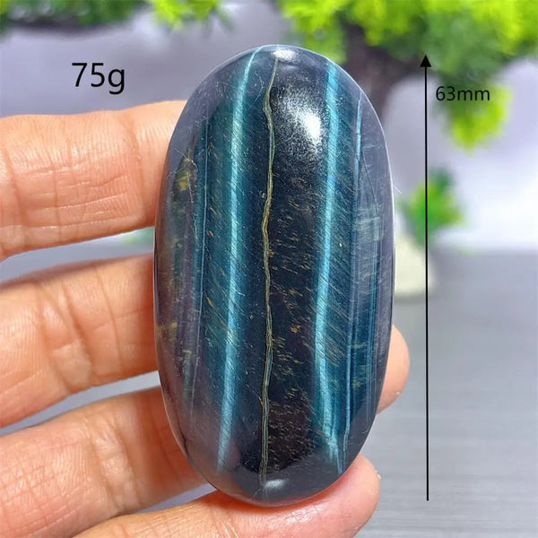 Blue Yellow Tiger Eye Stone-ToShay.org