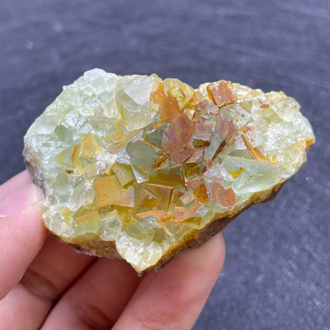 Yellow Fluorite Crystal-ToShay.org