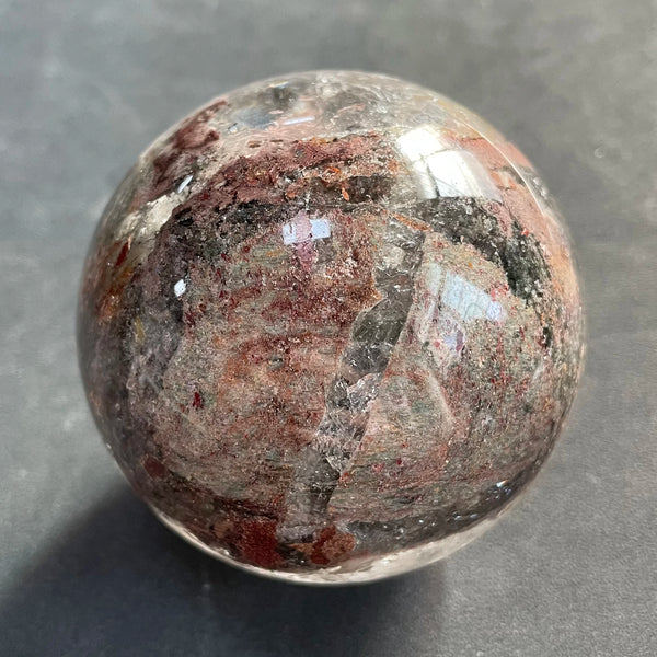 Green Phantom Quartz Ball-ToShay.org