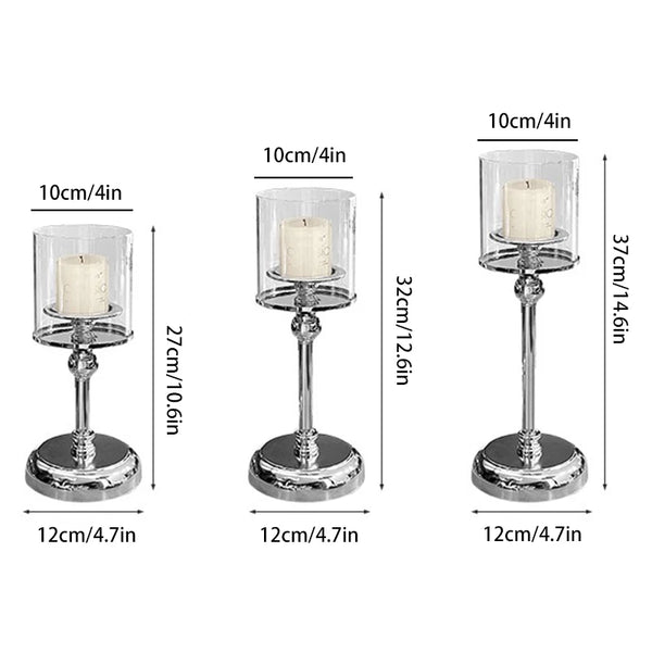 Glass Candle Holders-ToShay.org