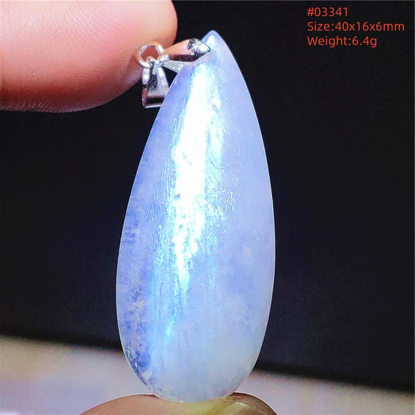 Blue Light Moonstone Pendant-ToShay.org