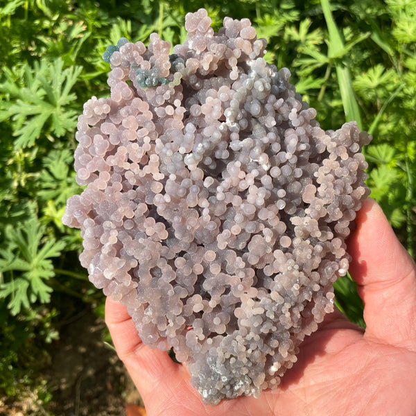 Purple Grape Agate Cluster-ToShay.org