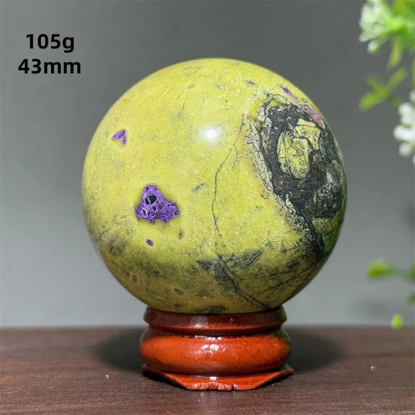 Green Atlantis Mineral Ball-ToShay.org