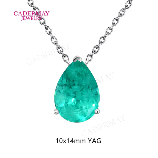 Red Ruby Pendant Necklace-ToShay.org