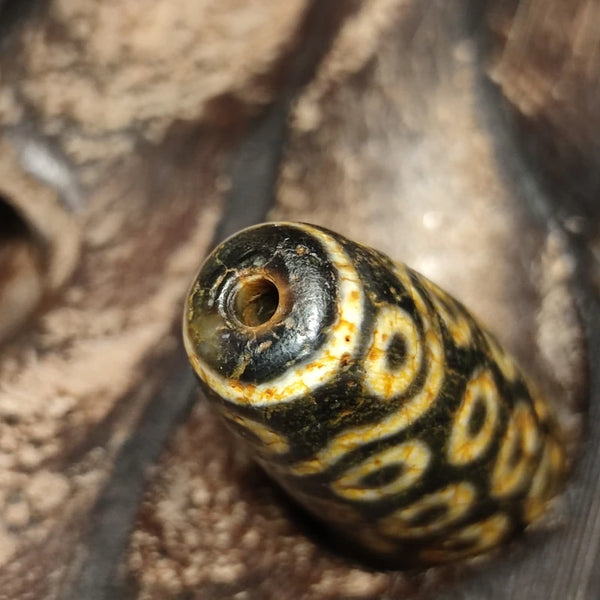 Tibetan Agate Eyes Dzi-ToShay.org