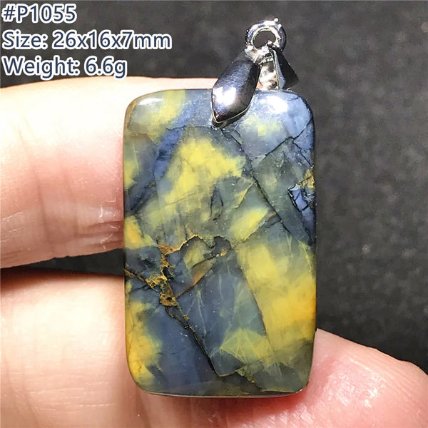 Blue Pietersite Pendant-ToShay.org