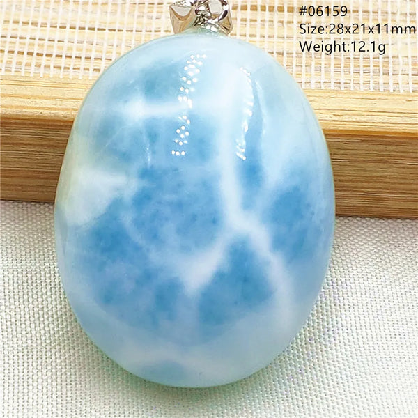 Blue Larimar Pendant-ToShay.org