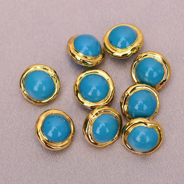 Blue Turquoise Jade Beads-ToShay.org