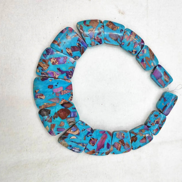 Blue Ocean Sediment Beads-ToShay.org