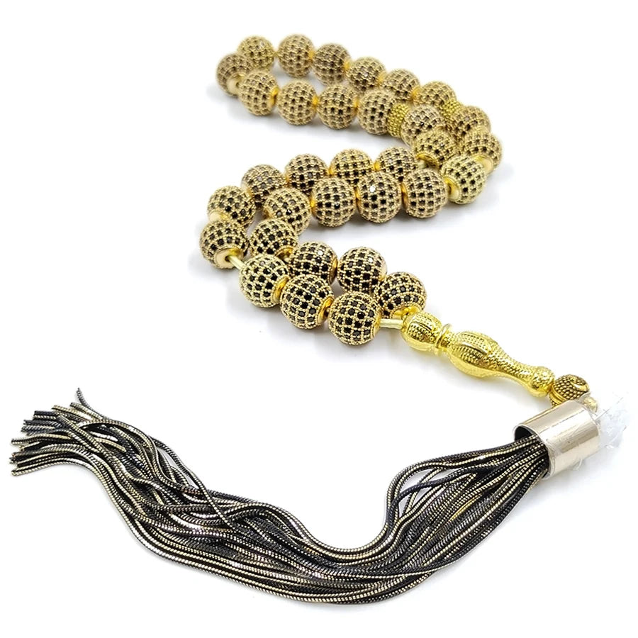 Copper Zircon Beads Tasbih-ToShay.org
