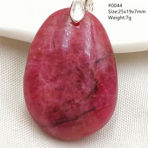 Red Rose Rhodonite Pendant-ToShay.org