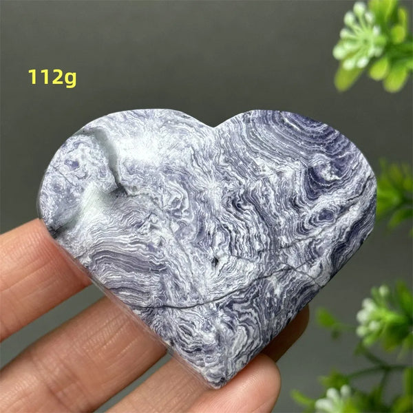 Purple Malachite Heart-ToShay.org