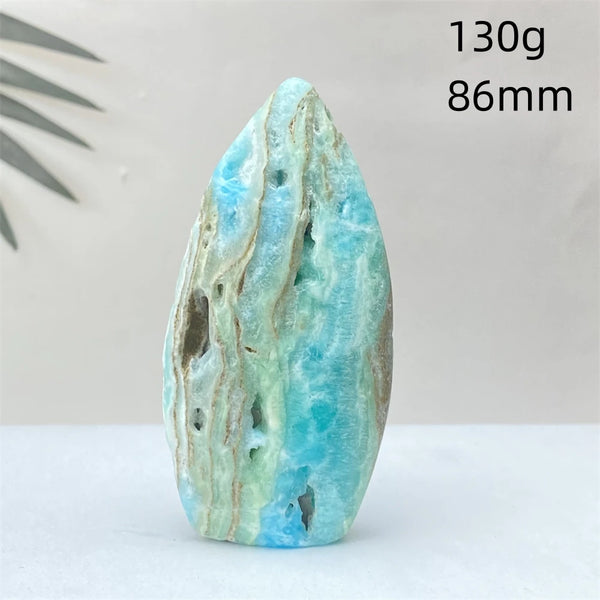 Blue Hemimorphite Flame-ToShay.org