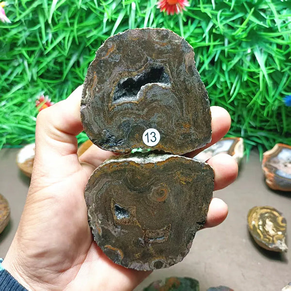 Mixed Agate Quartz Crystal-ToShay.org